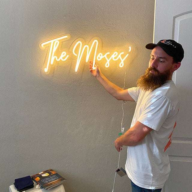 Backlit Halo Letters